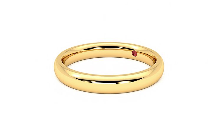 Taylor & Hart Aspen Wedding Ring 360 degree image 24