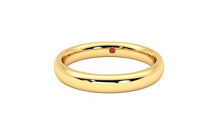 Taylor & Hart Aspen Wedding Ring 360 degree image 28