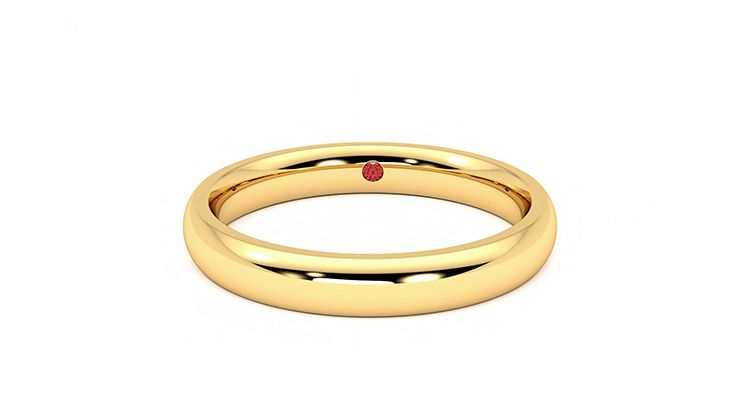 Taylor & Hart Aspen Wedding Ring 360 degree image 29