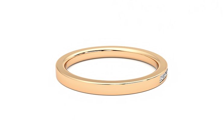 Taylor & Hart Aster Wedding Ring 360 degree image 13