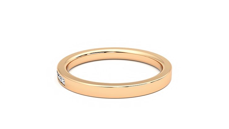 Taylor & Hart Aster Wedding Ring 360 degree image 17