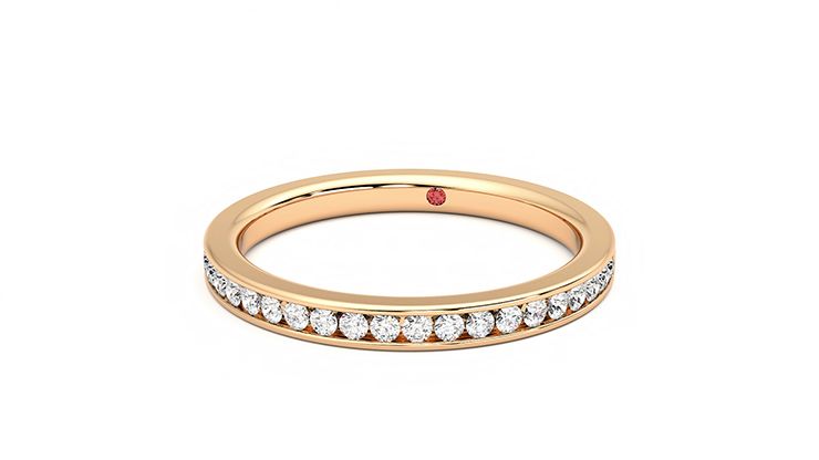 Taylor & Hart Aster Wedding Ring 360 degree image 27