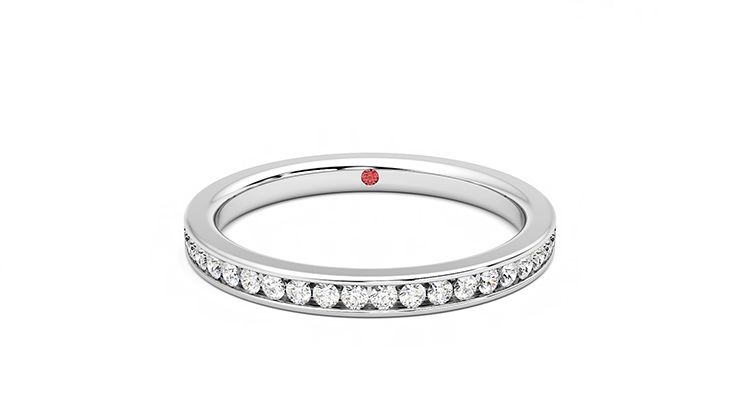 Taylor & Hart Aster Wedding Ring 360 degree image 0