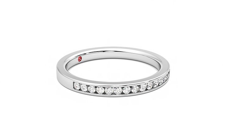 Taylor & Hart Aster Wedding Ring 360 degree image 7