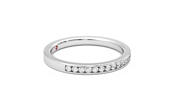 Taylor & Hart Aster Wedding Ring 360 degree image 8
