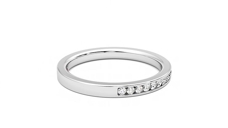 Taylor & Hart Aster Wedding Ring 360 degree image 10