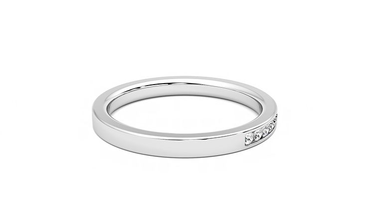 Taylor & Hart Aster Wedding Ring 360 degree image 12