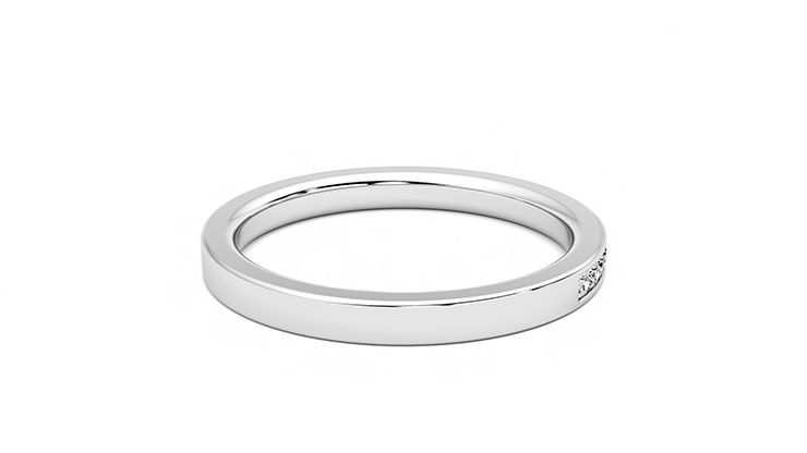 Taylor & Hart Aster Wedding Ring 360 degree image 13