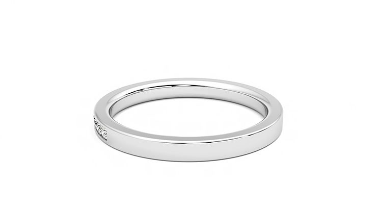 Taylor & Hart Aster Wedding Ring 360 degree image 17