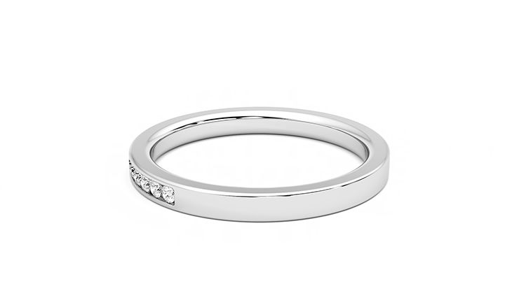 Taylor & Hart Aster Wedding Ring 360 degree image 18
