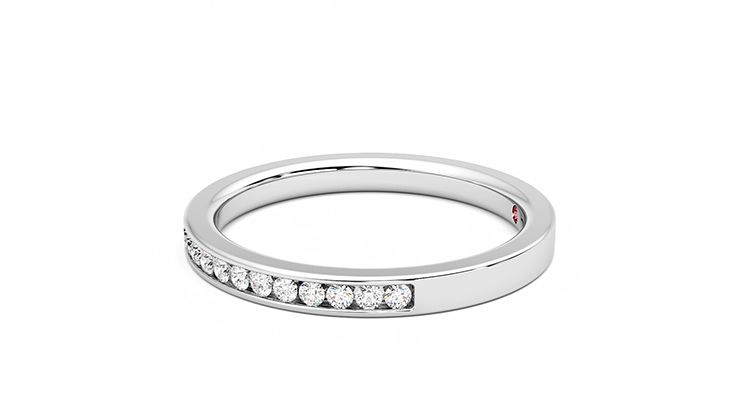 Taylor & Hart Aster Wedding Ring 360 degree image 21