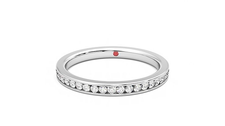 Taylor & Hart Aster Wedding Ring 360 degree image 28