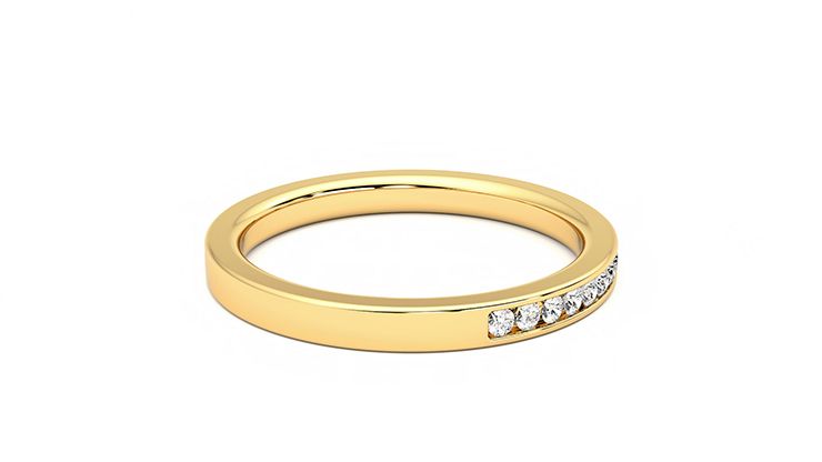 Taylor & Hart Aster Wedding Ring 360 degree image 11