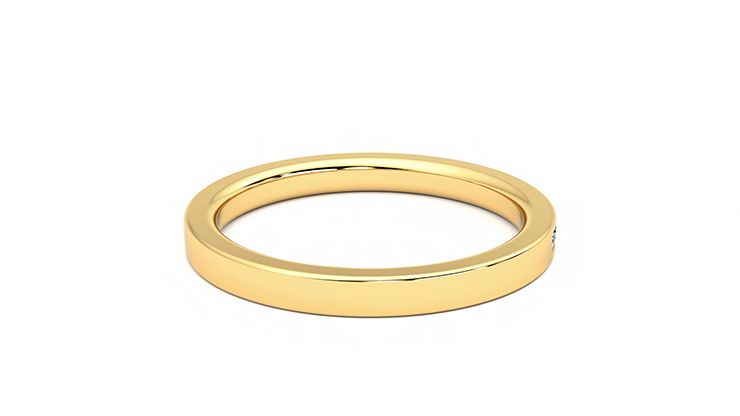 Taylor & Hart Aster Wedding Ring 360 degree image 14