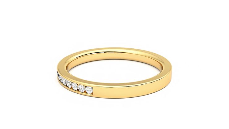 Taylor & Hart Aster Wedding Ring 360 degree image 19