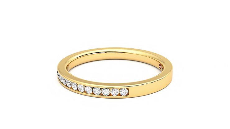 Taylor & Hart Aster Wedding Ring 360 degree image 21