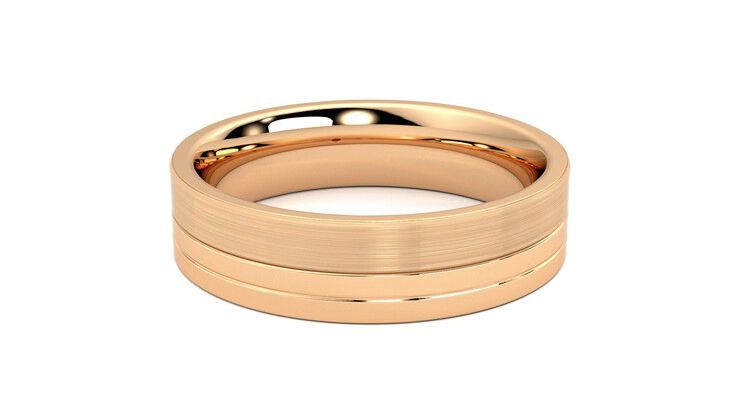 Taylor & Hart Atlas Wedding Ring 360 degree image 17