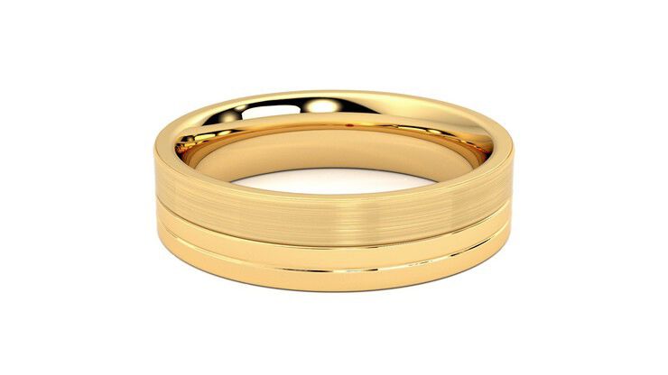 Taylor & Hart Atlas Wedding Ring 360 degree image 14