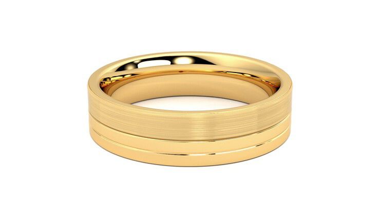Taylor & Hart Atlas Wedding Ring 360 degree image 16