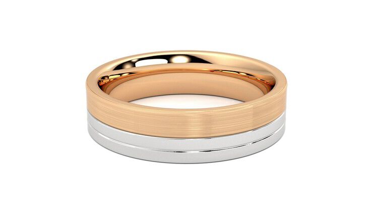 Taylor & Hart Atlas Wedding Ring 360 degree image 12