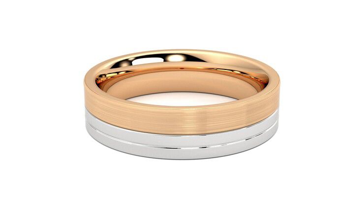 Taylor & Hart Atlas Wedding Ring 360 degree image 15