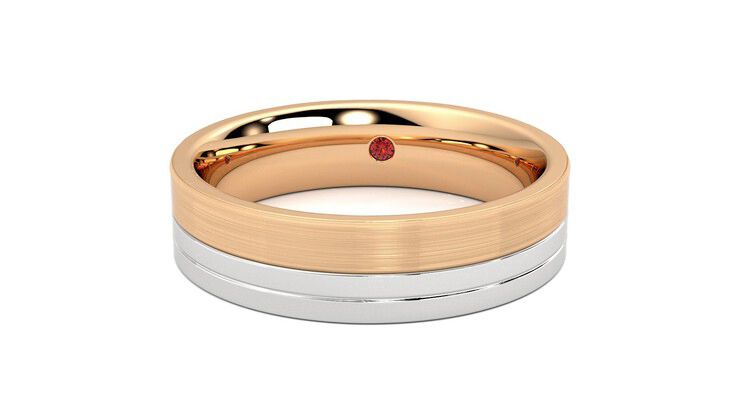 Taylor & Hart Atlas Wedding Ring 360 degree image 28