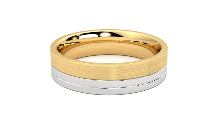 Taylor & Hart Atlas Wedding Ring 360 degree image 13