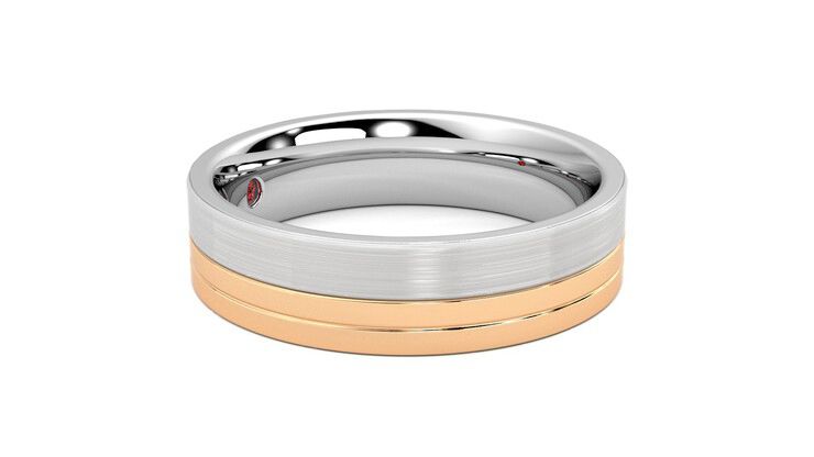 Taylor & Hart Atlas Wedding Ring 360 degree image 8