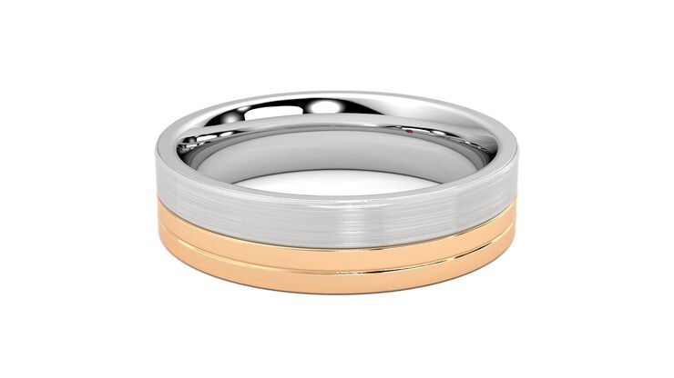 Taylor & Hart Atlas Wedding Ring 360 degree image 10