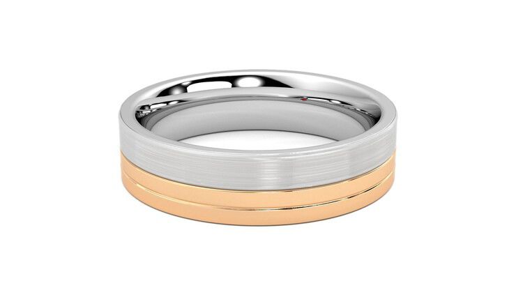 Taylor & Hart Atlas Wedding Ring 360 degree image 11