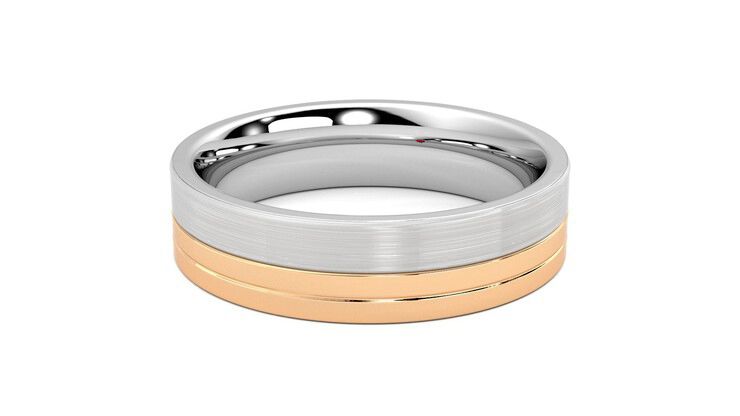 Taylor & Hart Atlas Wedding Ring 360 degree image 12