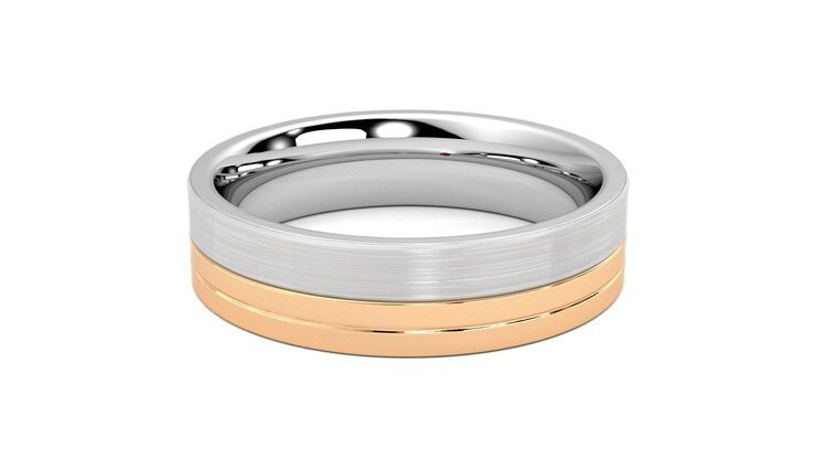 Taylor & Hart Atlas Wedding Ring 360 degree image 13