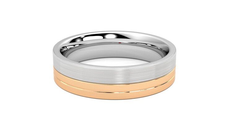 Taylor & Hart Atlas Wedding Ring 360 degree image 14