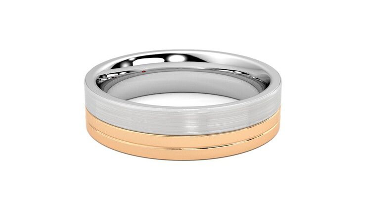 Taylor & Hart Atlas Wedding Ring 360 degree image 20