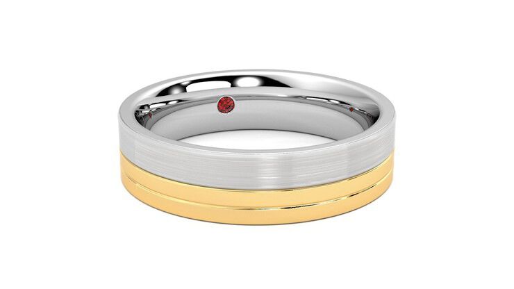 Taylor & Hart Atlas Wedding Ring 360 degree image 4