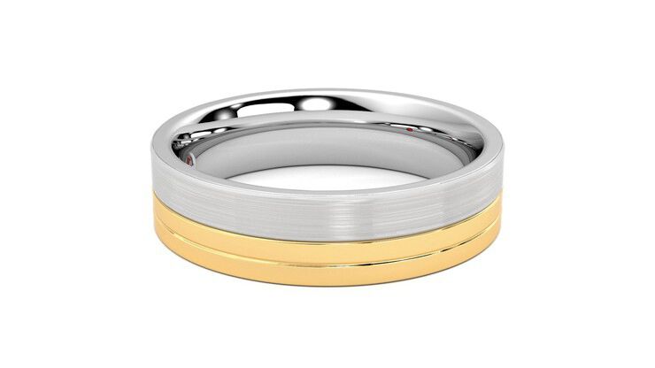 Taylor & Hart Atlas Wedding Ring 360 degree image 9