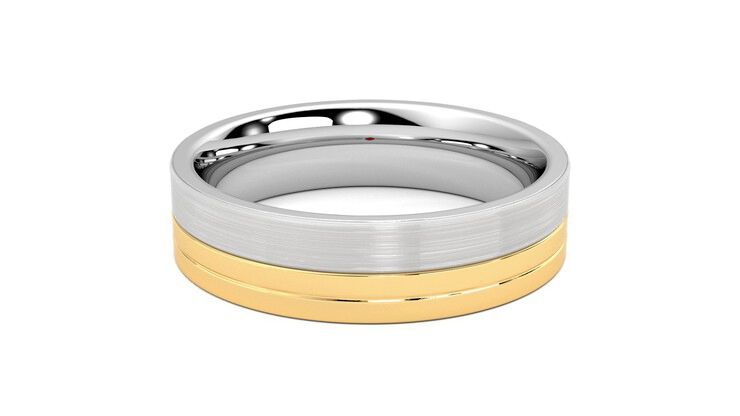 Taylor & Hart Atlas Wedding Ring 360 degree image 15