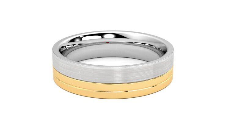 Taylor & Hart Atlas Wedding Ring 360 degree image 16