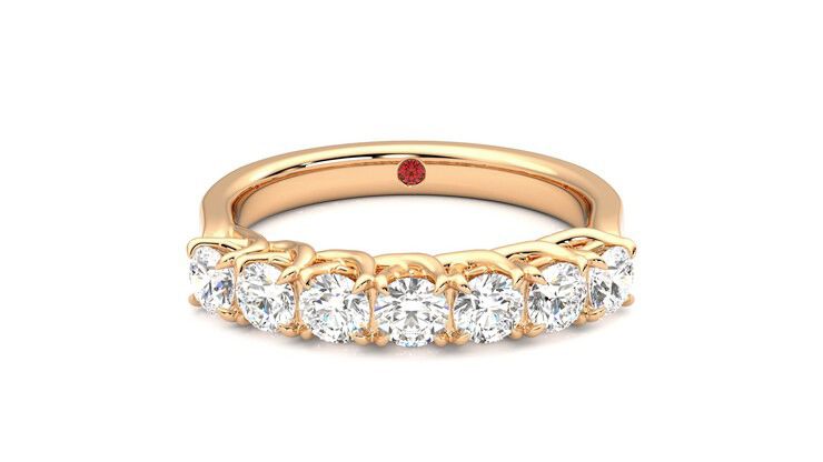 Taylor & Hart Aura Wedding Ring 360 degree image 0