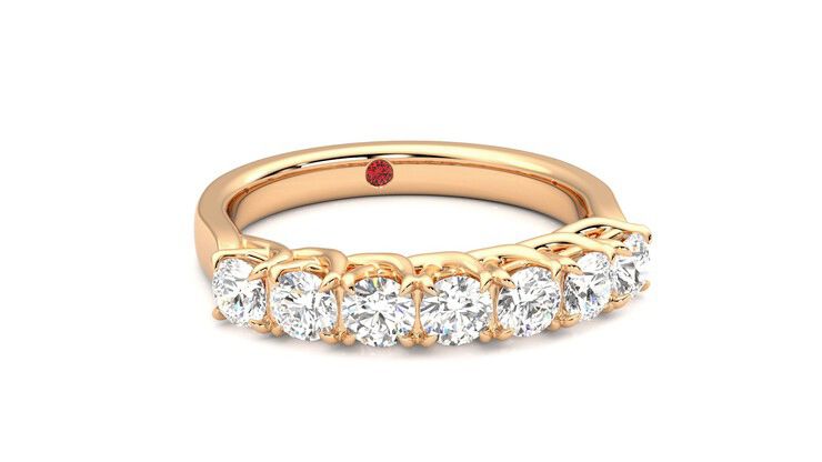 Taylor & Hart Aura Wedding Ring 360 degree image 3