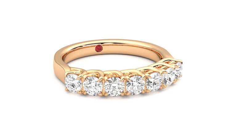 Taylor & Hart Aura Wedding Ring 360 degree image 4
