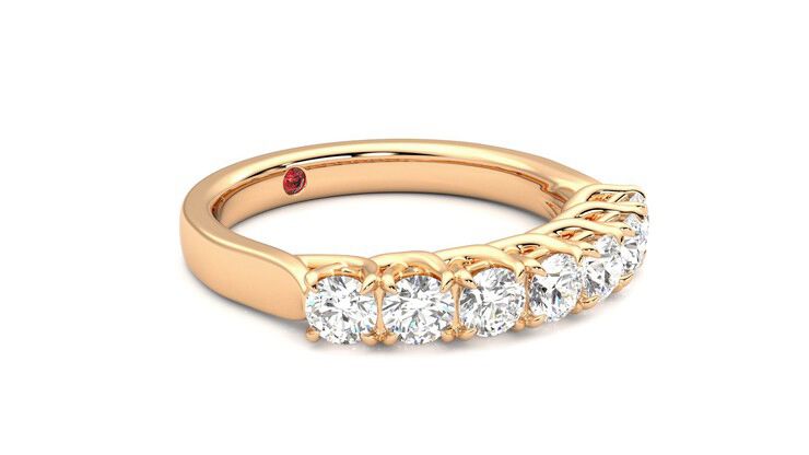 Taylor & Hart Aura Wedding Ring 360 degree image 6