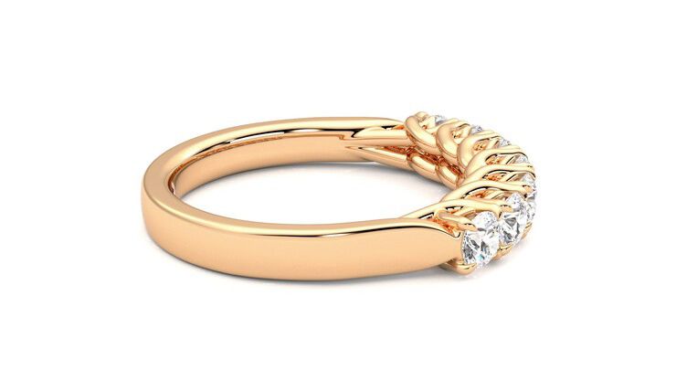 Taylor & Hart Aura Wedding Ring 360 degree image 10