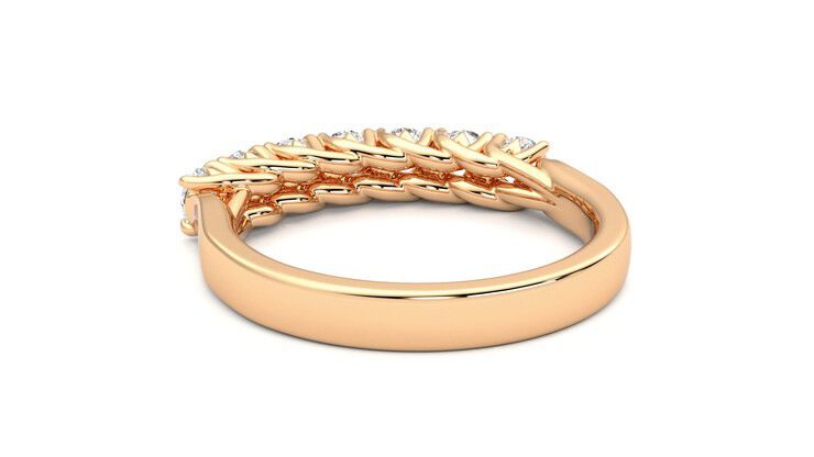 Taylor & Hart Aura Wedding Ring 360 degree image 16