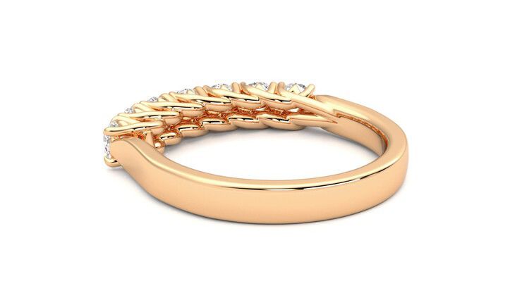Taylor & Hart Aura Wedding Ring 360 degree image 17