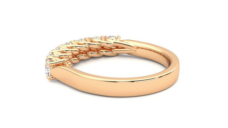 Taylor & Hart Aura Wedding Ring 360 degree image 18