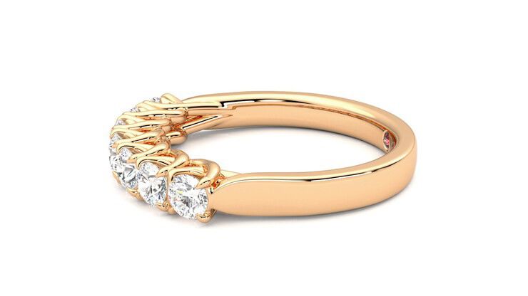 Taylor & Hart Aura Wedding Ring 360 degree image 21