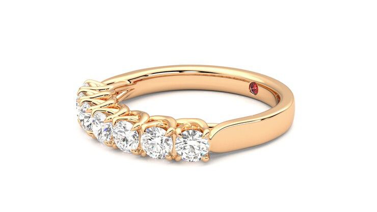 Taylor & Hart Aura Wedding Ring 360 degree image 23