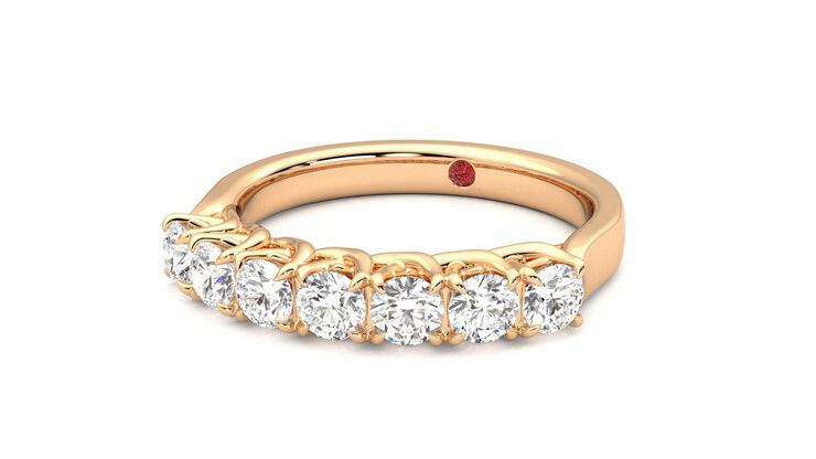 Taylor & Hart Aura Wedding Ring 360 degree image 26