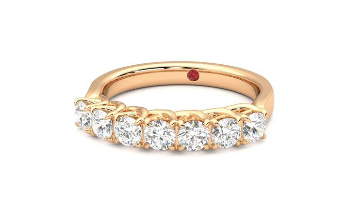 Taylor & Hart Aura Wedding Ring 360 degree image 27
